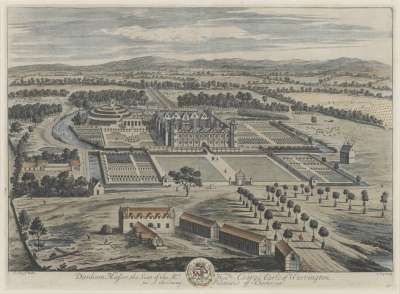 Image of Dunham Massie, the Seat of the Rt. Hon. George Earl of Warrington in the County Palatine of Chester