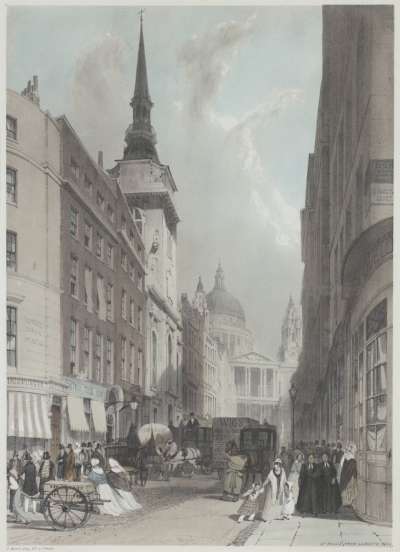 Image of St. Paul’s from Ludgate Hill