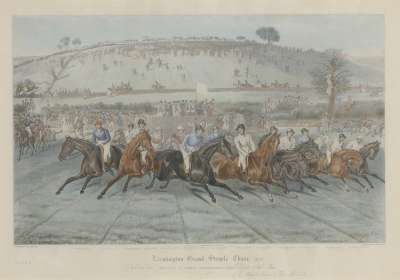 Image of Leamington Grand Steeple Chase, 1837 [Plate 1]