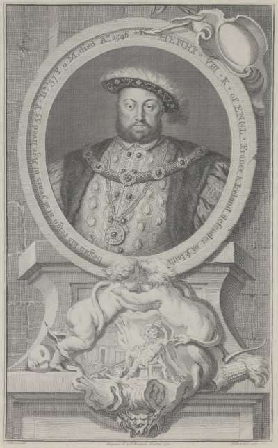 Image of King Henry VIII (1491-1547) Reigned 1509-1547