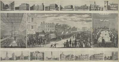 Image of Procession Attending the Great National Petition of 3,317,702 to the House of Commons, 1842