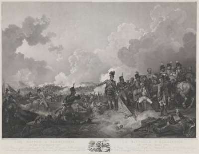 Image of The Battle of Alexandria, on the 21st of March 1801 / La Bataille d’Alexandrie, le 21me de Mars 1801