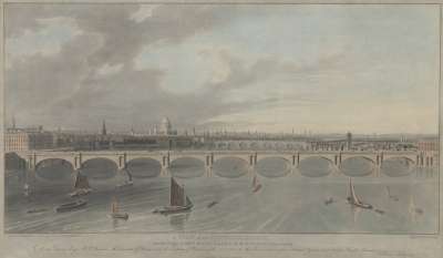 Image of A View of the Waterloo Bridge