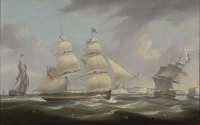 Image of Shipping off Dover