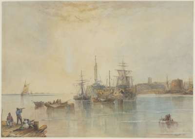 Image of On the River at Gillingham, Kent