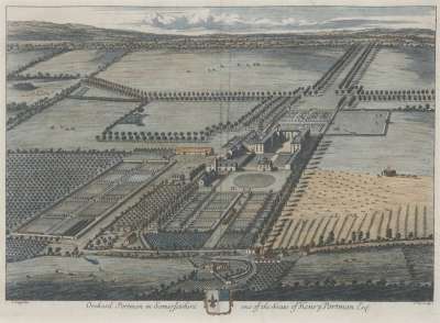 Image of Orchard Portman in Somersetshire, one of the Seats of Henry Portman Esq.