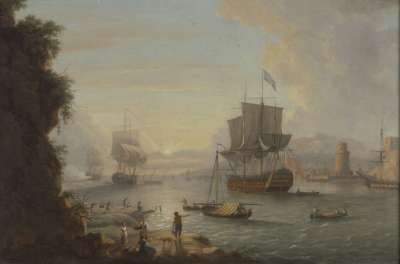 Image of A Mediterranean Seaport