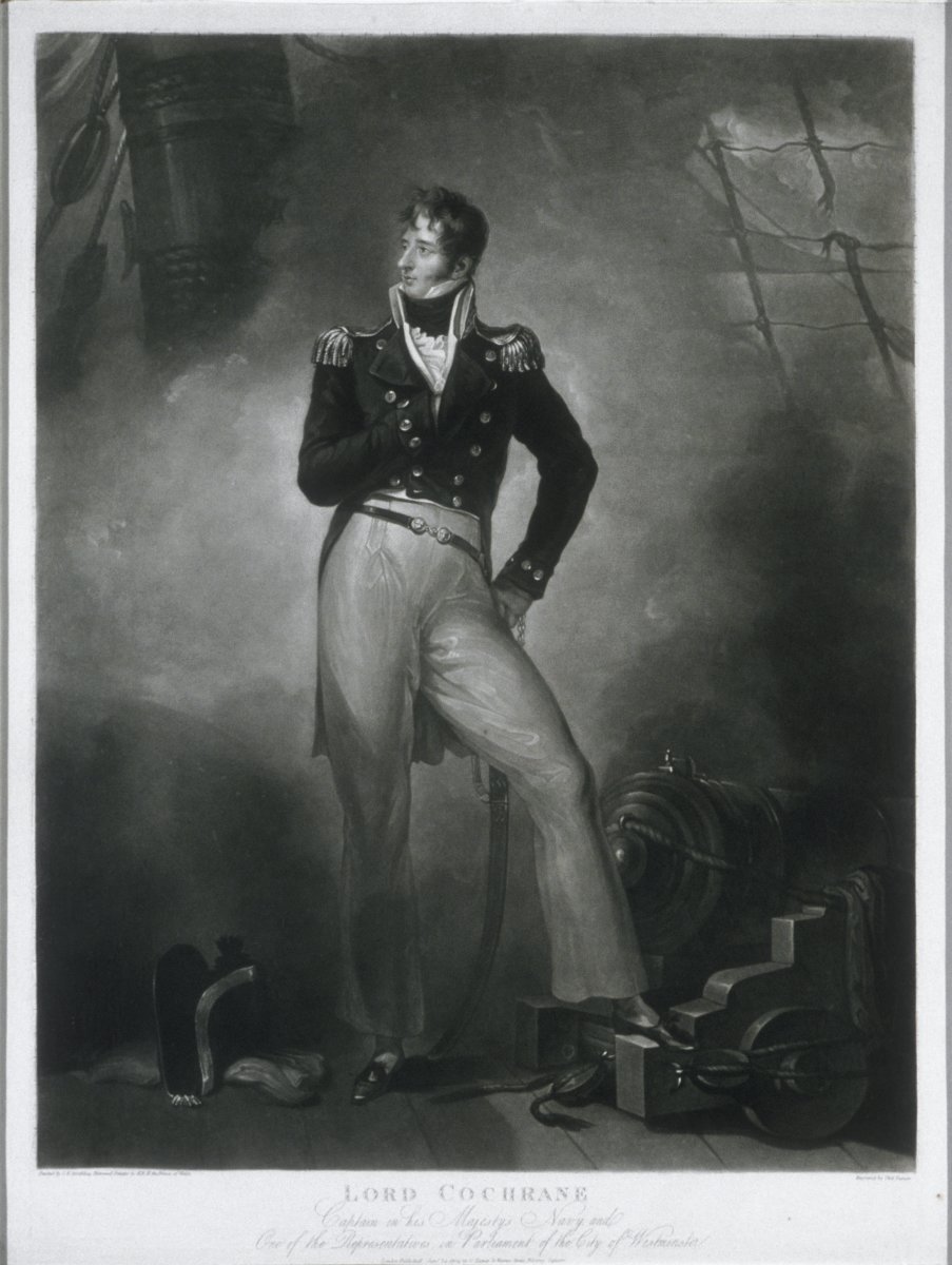 Image of Thomas Cochrane, 10th Earl of Dundonald (1775-1860) Admiral