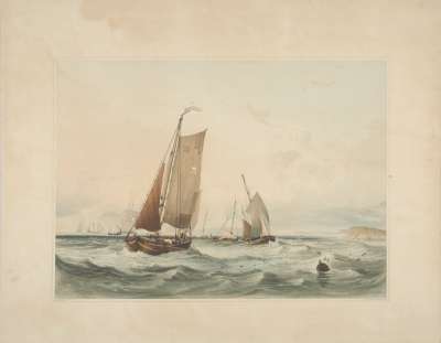 Image of Fishing Boats off Hastings