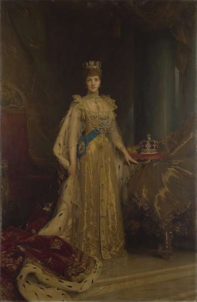 Image of Alexandra of Denmark (1844-1925) Queen Consort of King Edward VII