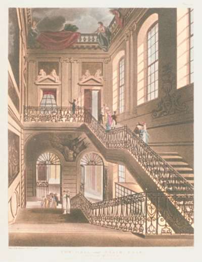 Image of The Hall and Stair Case, British Museum