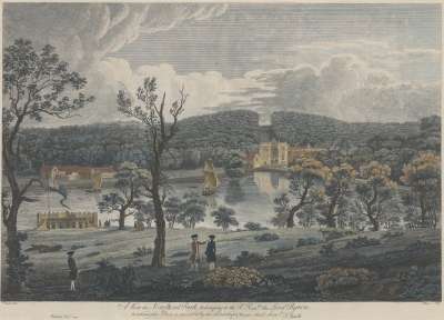 Image of A View in Newstead Park, belonging to the Rt. Hon. the Lord Byron