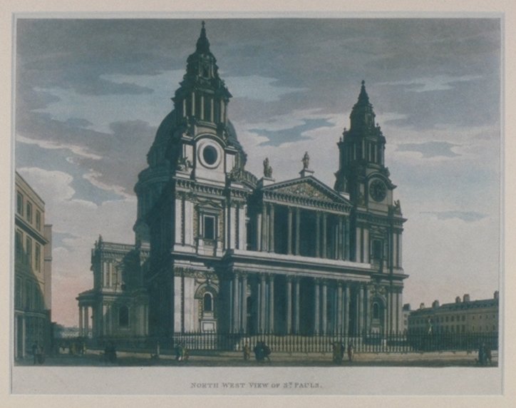 Image of North West View of St. Paul’s