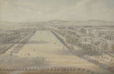 Image of King George III Reviewing the Volunteer Corps in Hyde Park on his Birthday, 4 June 1799