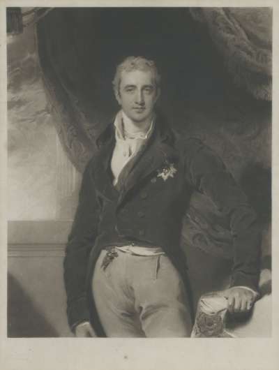 Image of Robert Stewart, Viscount Castlereagh and 2nd Marquess of Londonderry (1769-1822) politician