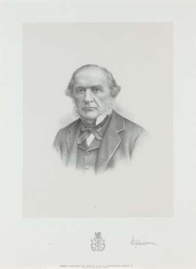 Image of William Ewart Gladstone (1809-98) Prime Minister