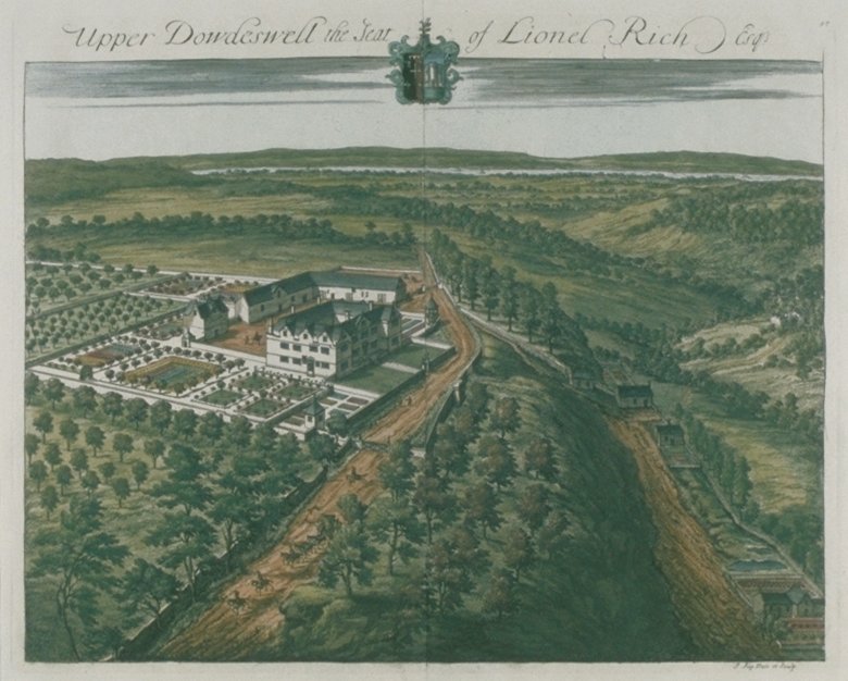 Image of Upper Dowdeswell the Seat of Lionel Richmond Esq.