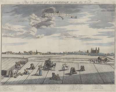 Image of The Prospect of Cambridge from the West