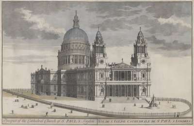 Image of Prospect of the Cathedral Church of St Paul’s, London