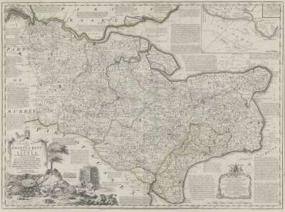 Image of An Accurate Map of the County of Kent