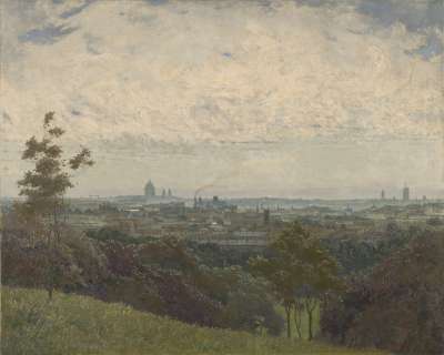 Image of London from Parliament Hill, Hampstead