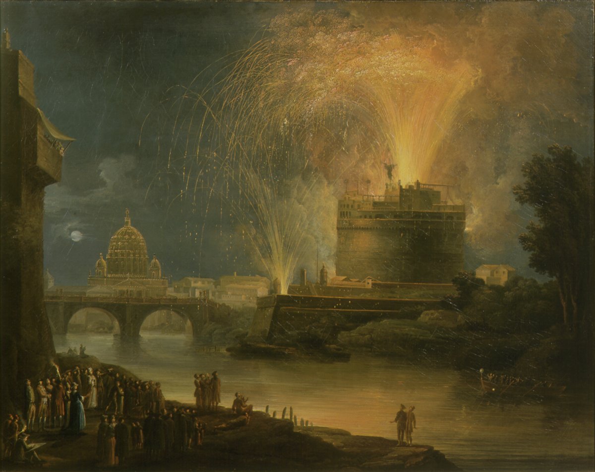 Image of Firework Display, Castel Sant’Angelo, Rome