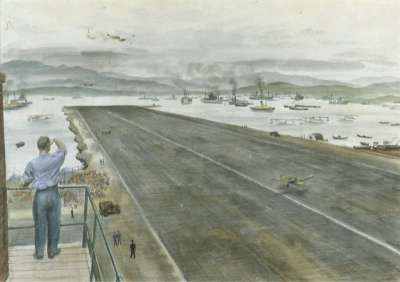 Image of Runway, Gibraltar 1944