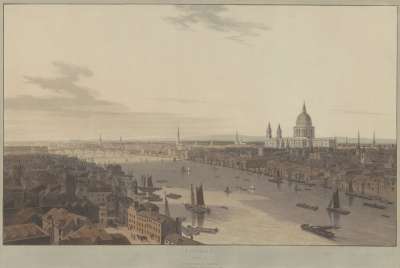 Image of IV: The City from the Thames: Towards Blackfriars Bridge