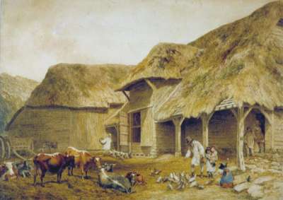 Image of Farmyard Scene