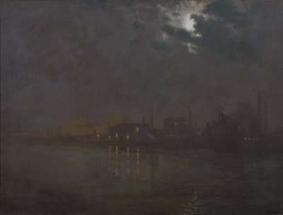 Image of The River (Thames) from Wandsworth Bridge