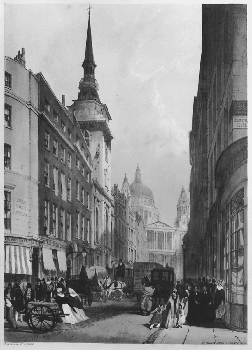 Image of St. Paul’s from Ludgate Hill