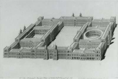 Image of The Palace of Whitehall: The Charing Cross Side