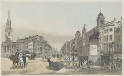 Image of Entry to the Strand from Charing Cross