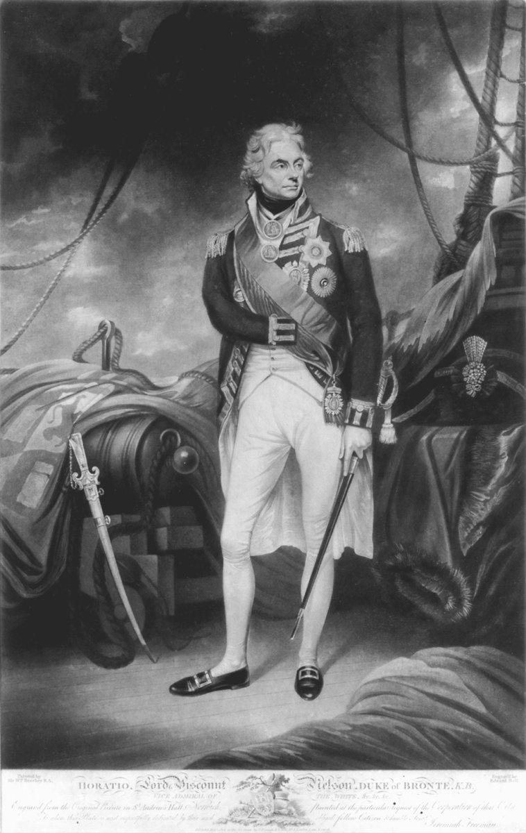 Image of Horatio Nelson, 1st Viscount Nelson (1758-1805) Vice-Admiral & Victor of Trafalgar