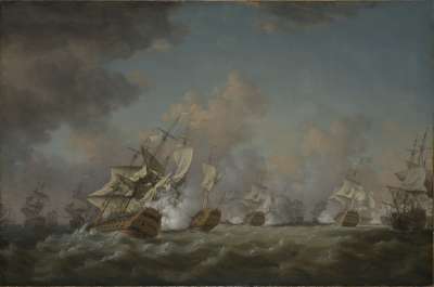 Image of The Battle of Quiberon Bay, 1759