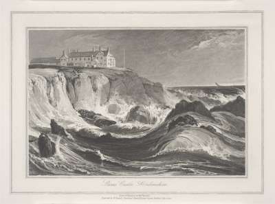 Image of Slanes Castle, Aberdeenshire