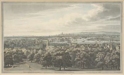 Image of View of London from Greenwich Park