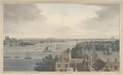 Image of View of London from Lambeth