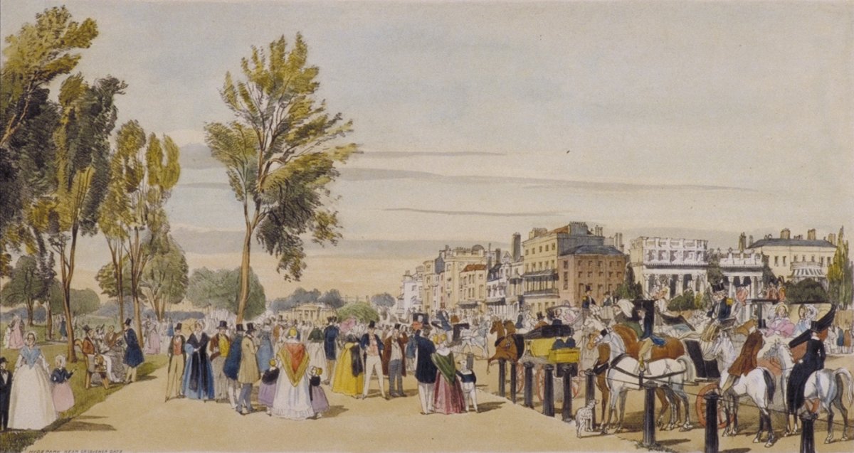 Image of Hyde Park near Grosvenor Gate