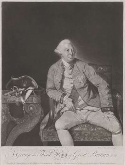 Image of King George III (1738-1820) Reigned 1760-1820