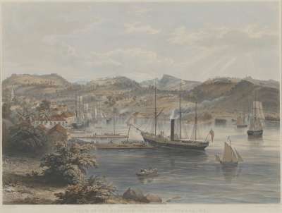 Image of View of the Harbour, St. George’s, Grenada, West Indies