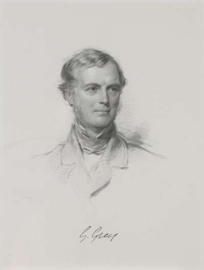 Image of Sir George Grey, 2nd Baronet (1799-1882) politician