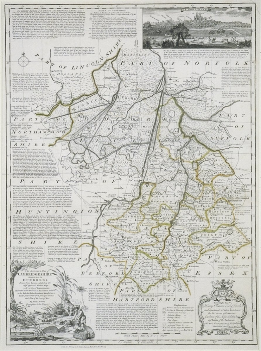 Image of An Accurate Map of Cambridgeshire