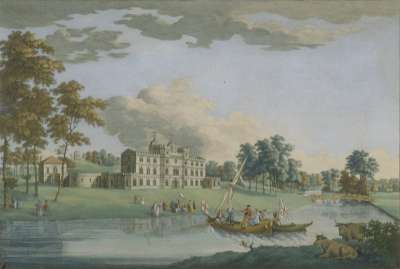 Image of A View of Esher in Surrey, the Seat of the Late Henry Pelham