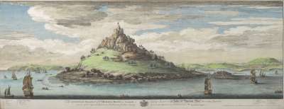 Image of The South East Prospect of St Michael’s Mount in Cornwall