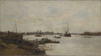 Image of Thames below Greenwich