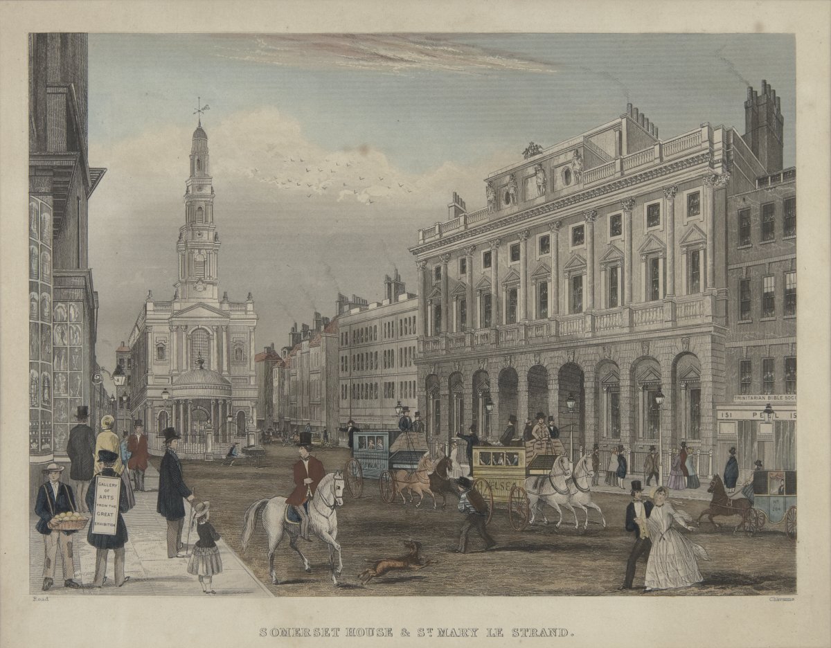 Image of Somerset House and St. Mary le Strand