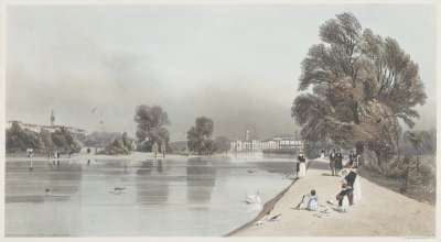 Image of The Horseguards from St. James’s Park