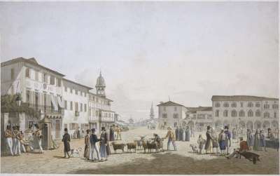 Image of The Piazza or Square of Saint Mark in Zante