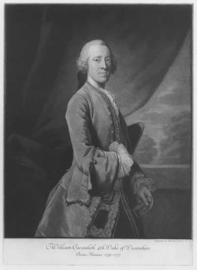 Image of William Cavendish, 4th Duke of Devonshire (1720-64)